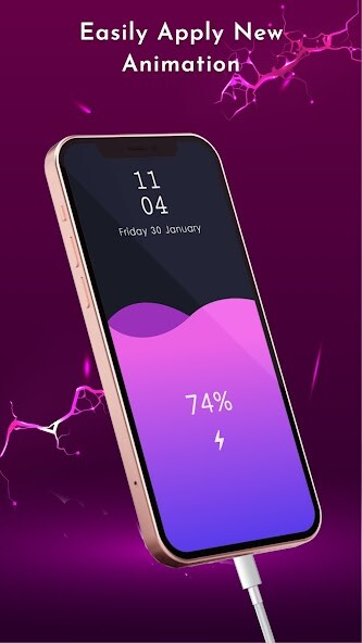 Run android online APK Battery Charging Screen Theme from MyAndroid or emulate Battery Charging Screen Theme using MyAndroid