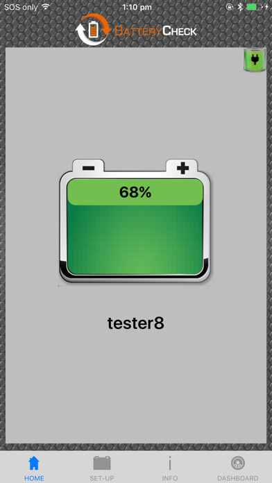 Emulate iPhone app BatteryCheck using MyAndroid Emulate iPhone app BatteryCheck using MyAndroid