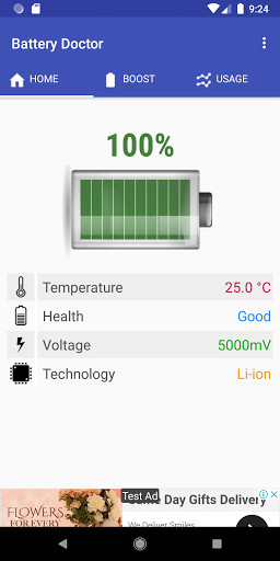 Run android online APK Battery Doctor - Battery Saver & Phone Boost from MyAndroid or emulate Battery Doctor - Battery Saver & Phone Boost using MyAndroid