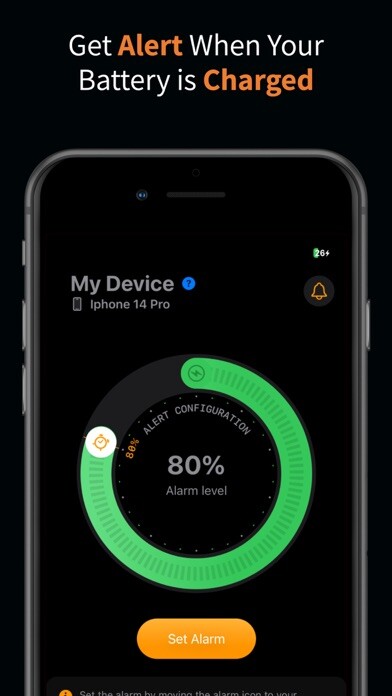 Emulate iPhone app BatteryFull + (Alarm) using MyAndroid Emulate iPhone app BatteryFull + (Alarm) using MyAndroid