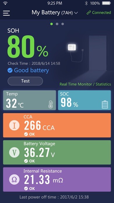 Emulate iPhone app Battery Guard BT3000 using MyAndroid Emulate iPhone app Battery Guard BT3000 using MyAndroid