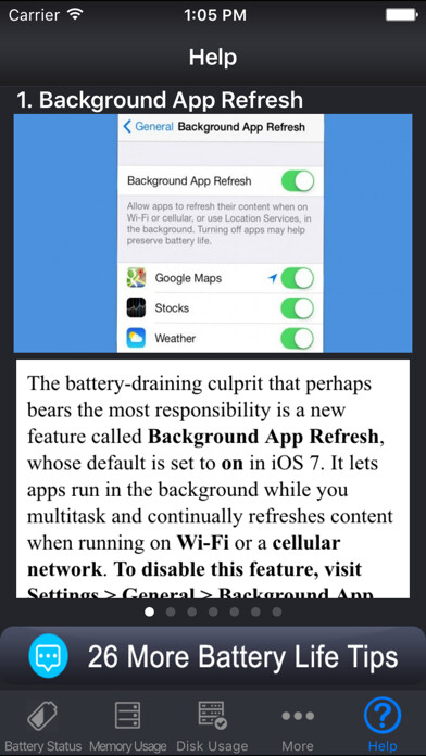 Emulate iPhone app Battery Manager √ using MyAndroid Emulate iPhone app Battery Manager √ using MyAndroid