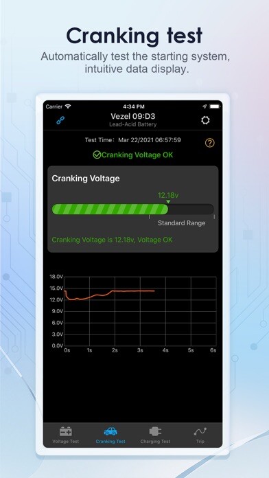 Emulate iPhone app Battery Monitor BM2 using MyAndroid