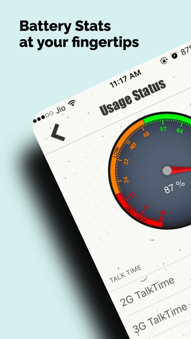 Emulate iPhone app Battery Monitor -Usage & Stats using MyAndroid Emulate iPhone app Battery Monitor -Usage & Stats using MyAndroid