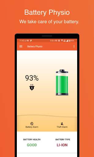 Run android online APK Battery Physio from MyAndroid or emulate Battery Physio using MyAndroid