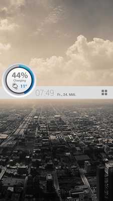 Emulate Android APK BatteryProgBar light UCCW Skin Emulate Android APK BatteryProgBar light UCCW Skin