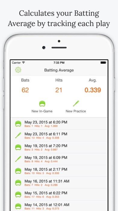 Emulate iPhone app Batting Average - Baseball Stats using MyAndroid Emulate iPhone app Batting Average - Baseball Stats using MyAndroid