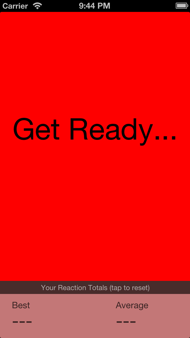 Emulate iPhone app Batting Reaction Time using MyAndroid Emulate iPhone app Batting Reaction Time using MyAndroid
