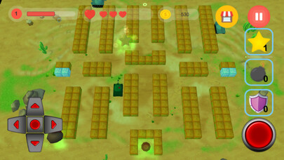Emulate iPhone app Battle City : 3D classic nes game using MyAndroid
