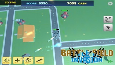 Emulate iPhone app BATTLE FIELD INVASION - FREE 3D WAR STRATEGY GAME using MyAndroid