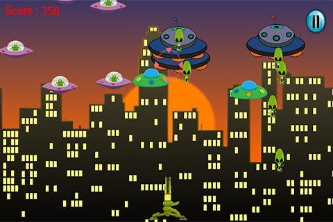 Emulate Android APK Battle For Earth : Alien Shooter