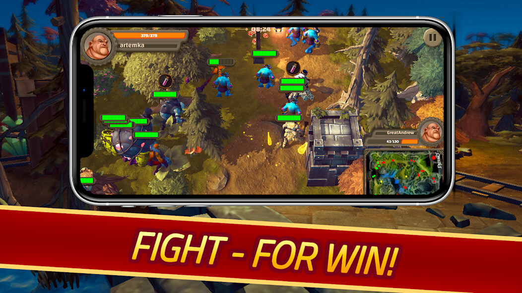 Run android online APK Battlegloom - MOBA PvP strateg from MyAndroid or emulate Battlegloom - MOBA PvP strateg using MyAndroid