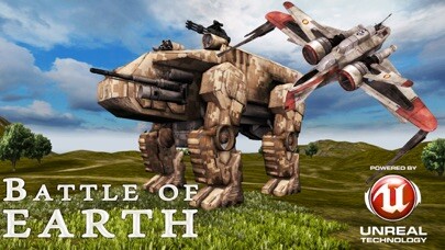 Emulate iPhone app Battle of Earth. Space Wars - Galaxy Starfighter Combat Flight Simulator using MyAndroid