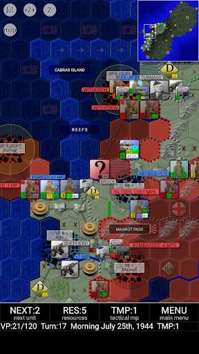 Run android online APK Battle of Guam 1944 (turn-limit) from MyAndroid or emulate Battle of Guam 1944 (turn-limit) using MyAndroid