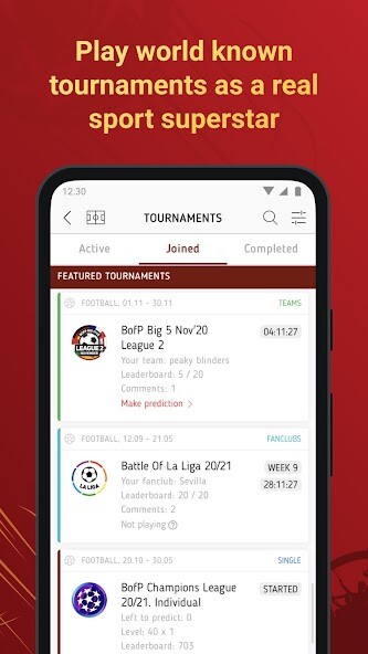Run android online APK Battle of Predictions - Sports from MyAndroid or emulate Battle of Predictions - Sports using MyAndroid