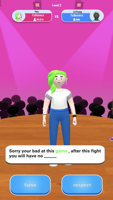 Emulate iPhone app Battle Rap Superstar using MyAndroid