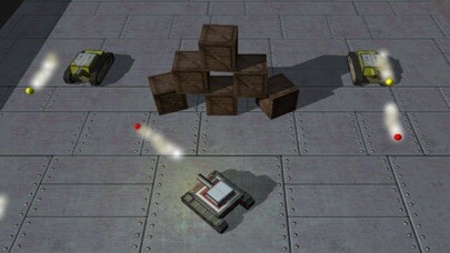 Emulate iPhone app Battle Tank Wars by Galactic Droids using MyAndroid