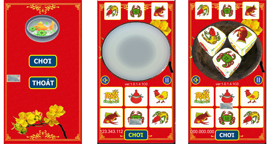 Run android online APK bau cua 3d from MyAndroid or emulate bau cua 3d using MyAndroid