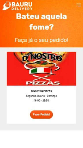 Run android online APK Bauru Delivery from MyAndroid or emulate Bauru Delivery using MyAndroid