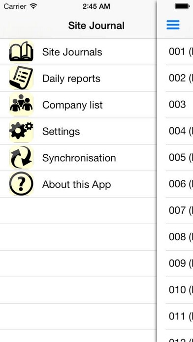 Emulate iPhone app Bauskript Site Journal App using MyAndroid Emulate iPhone app Bauskript Site Journal App using MyAndroid