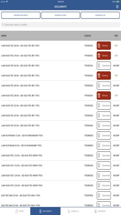 Emulate iPhone app Baxi Ricambi using MyAndroid Emulate iPhone app Baxi Ricambi using MyAndroid