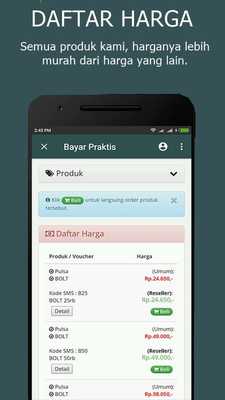 Emulate Android APK Bayar Praktis Emulate Android APK Bayar Praktis