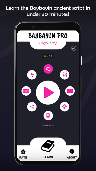 Emulate iPhone app Baybayin Pro using MyAndroid Emulate iPhone app Baybayin Pro using MyAndroid