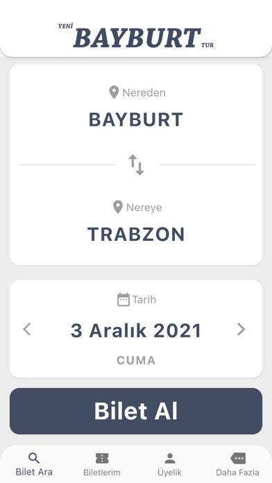 Emulate iPhone app Bayburt Turizm using MyAndroid