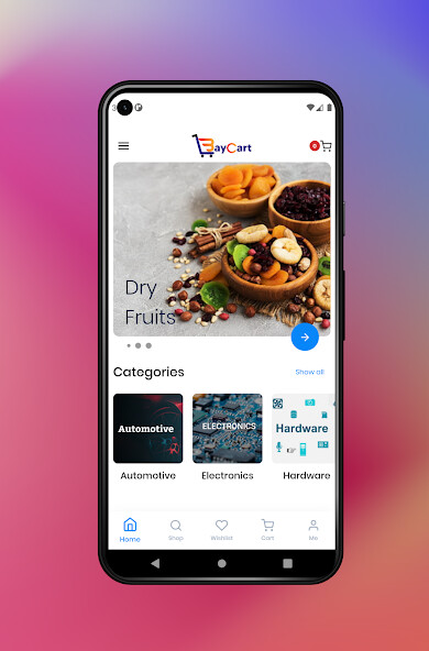Run android online APK bayCart from MyAndroid or emulate bayCart using MyAndroid