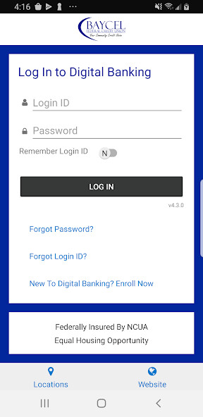 Run android online APK Baycel FCU Mobile from MyAndroid or emulate Baycel FCU Mobile using MyAndroid