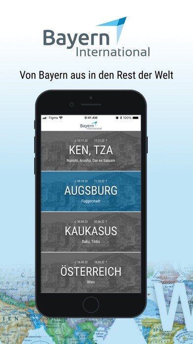 Emulate iPhone app Bayern International using MyAndroid