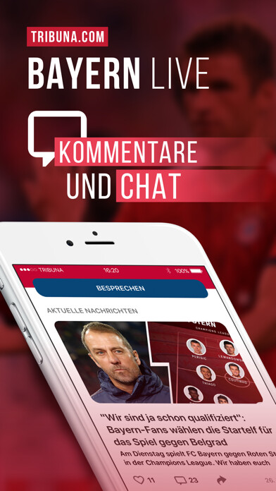Emulate iPhone app Bayern Live - Inoffizielle App using MyAndroid Emulate iPhone app Bayern Live - Inoffizielle App using MyAndroid