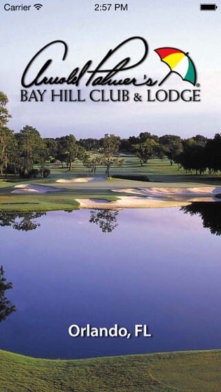 Emulate iPhone app Bay Hill Club & Lodge using MyAndroid