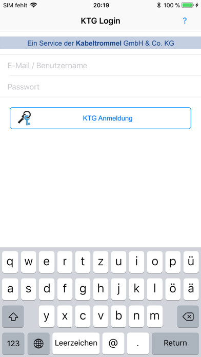 Emulate iPhone app Bayka-KTG-Freimeldung using MyAndroid
