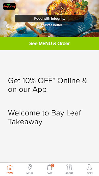 Run android online APK Bay Leaf - Order Food Online from MyAndroid or emulate Bay Leaf - Order Food Online using MyAndroid