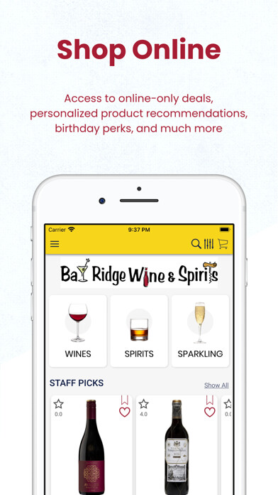 Emulate iPhone app Bay Ridge Wine & Spirits using MyAndroid Emulate iPhone app Bay Ridge Wine & Spirits using MyAndroid