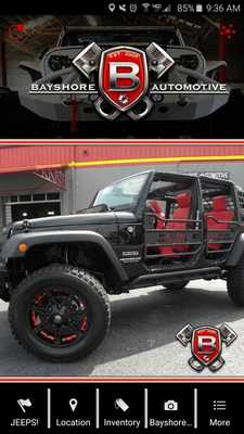 Emulate Android APK Bayshore Automotive.