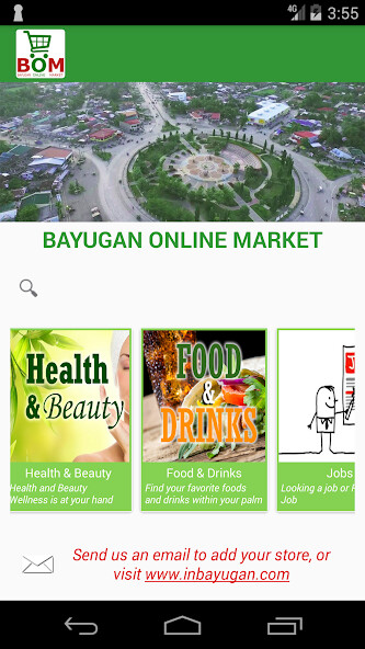 Run android online APK Bayugan Online Market from MyAndroid or emulate Bayugan Online Market using MyAndroid