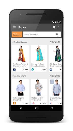 Run android online APK Bazaar - online shopping app from MyAndroid or emulate Bazaar - online shopping app using MyAndroid