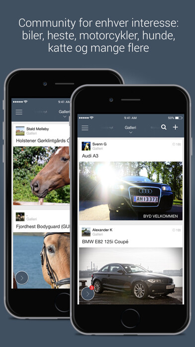 Emulate iPhone app Bazoom - Alle gallerierne using MyAndroid