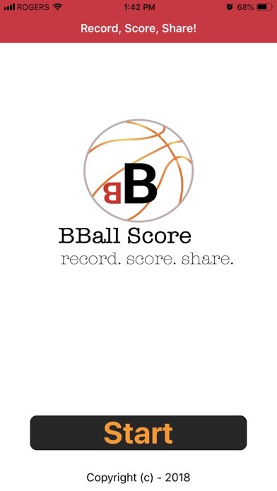 Emulate iPhone app BBallScore using MyAndroid