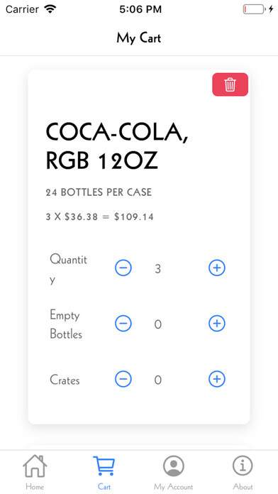 Emulate iPhone app B&B Beverages using MyAndroid