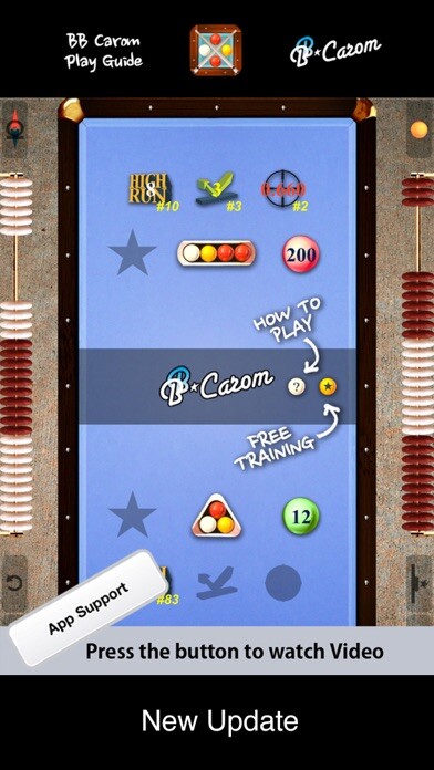 Emulate iPhone app BB Carom Billiard using MyAndroid