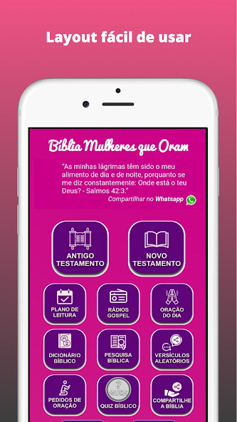 Run android online APK Bíblia Mulher que Ora from MyAndroid or emulate Bíblia Mulher que Ora using MyAndroid