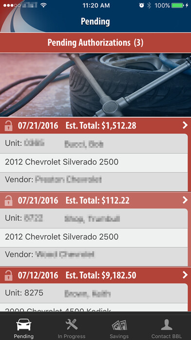Emulate iPhone app BBL Maintenance Mobile using MyAndroid