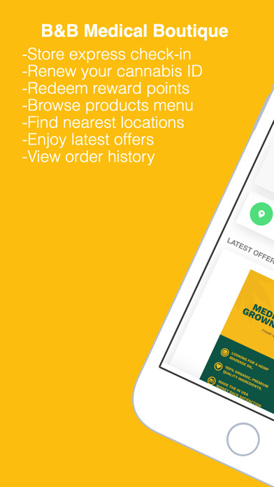 Emulate iPhone app B&B Medical Boutique using MyAndroid