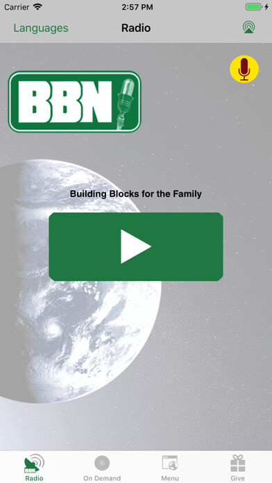 Emulate iPhone app BBN - Christian Radio using MyAndroid Emulate iPhone app BBN - Christian Radio using MyAndroid