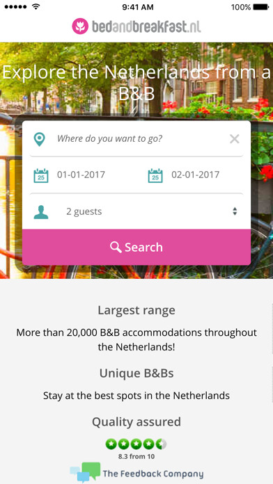 Emulate iPhone app B&B NL using MyAndroid