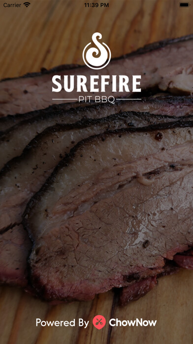 Emulate iPhone app BBQ by Surefire Catering using MyAndroid