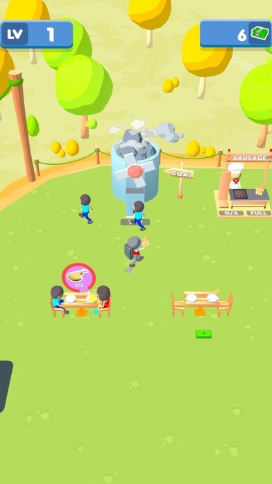 Emulate iPhone app BBQ Fest using MyAndroid
